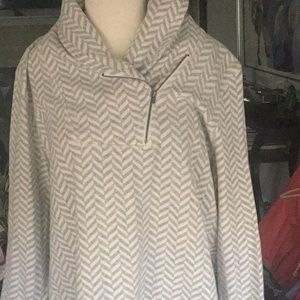 Talbots comfortably used sweatshirt type.